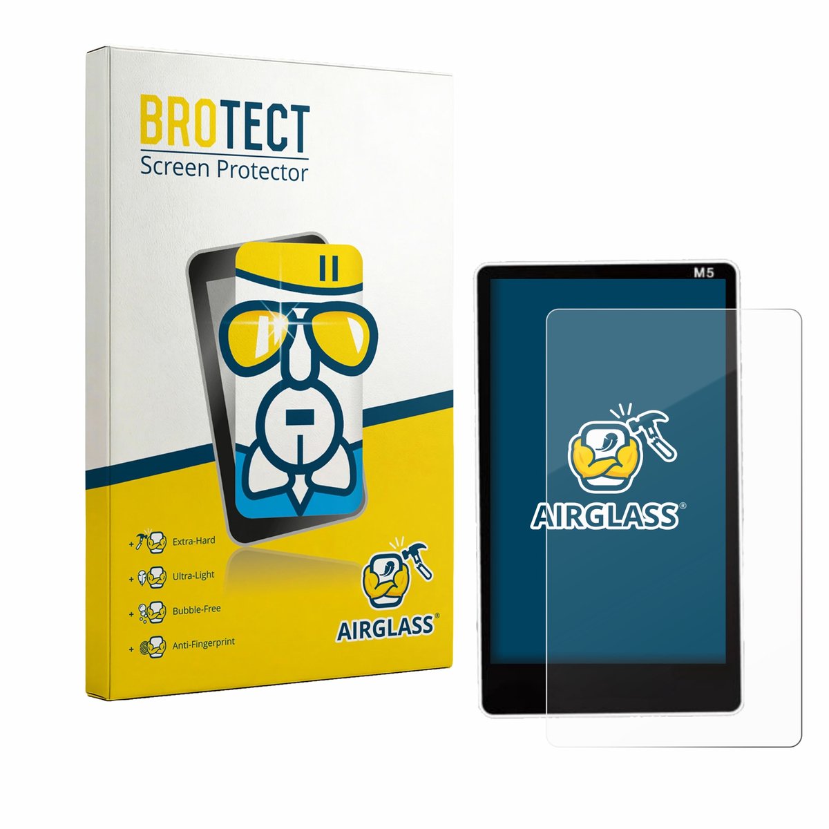 Screenprotector voor Acogedo M5 Beschermglas transparant