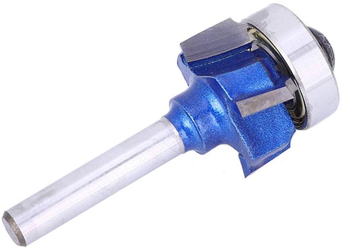 ONF3 - Ronde kwartfrees - Routerbit set - Houtbewerking - 8 mm - Spaakfrees - Geschikt voor elektrische trimmers - 3 stuks