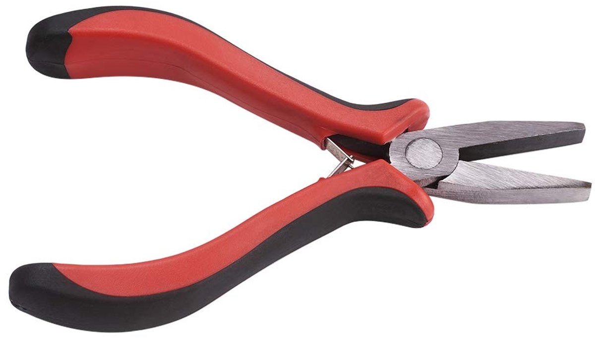 PandaHall 5 Inch Carbon Stalen Platneus Tang voor DIY Sieradenmaken