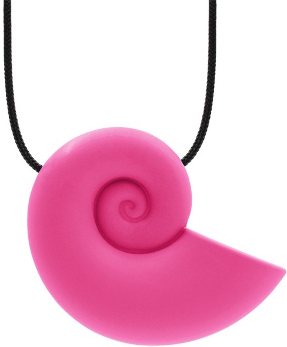 ARK Therapeutic kauwketting schelp roze speelgoed voor kinderen.