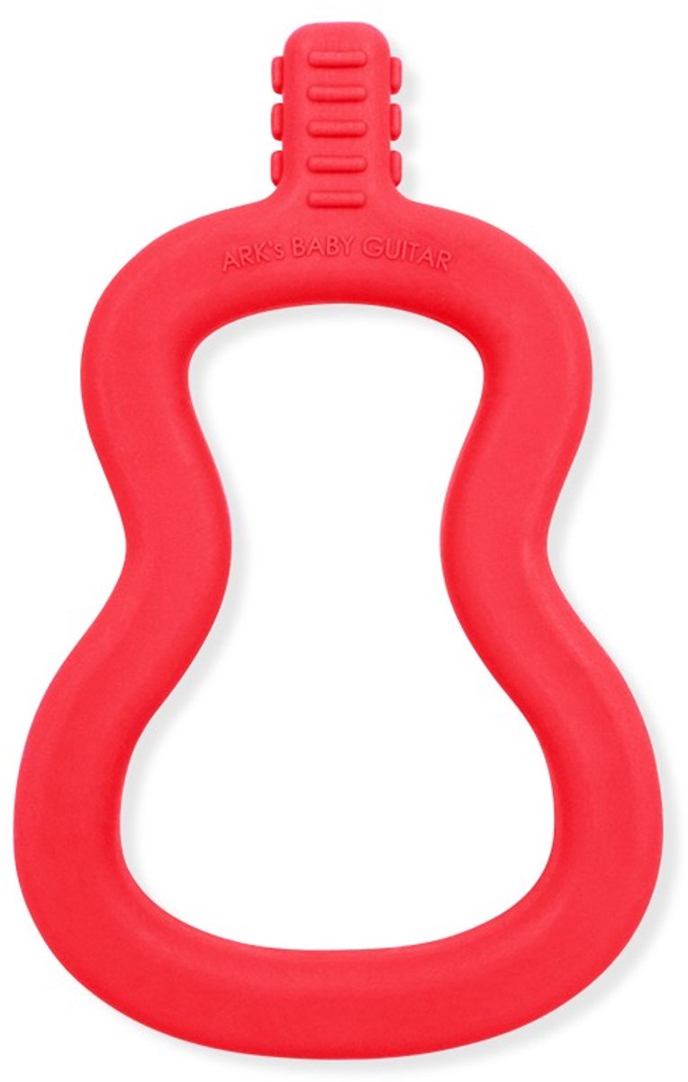 ARK Therapeutic baby gitaar speelgoed rood zacht BPA-vrij.