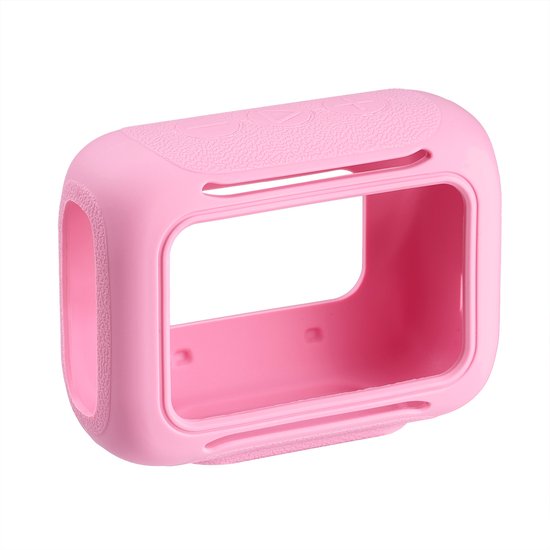 Beschermhoes geschikt voor JBL Go 5 Bluetooth Speaker - Meerdere Kleuren - Schokbestendig - Krasbestendig - Siliconen - Hoesje - Case - Bescherming - Roze van Merkloos — afbeelding 2