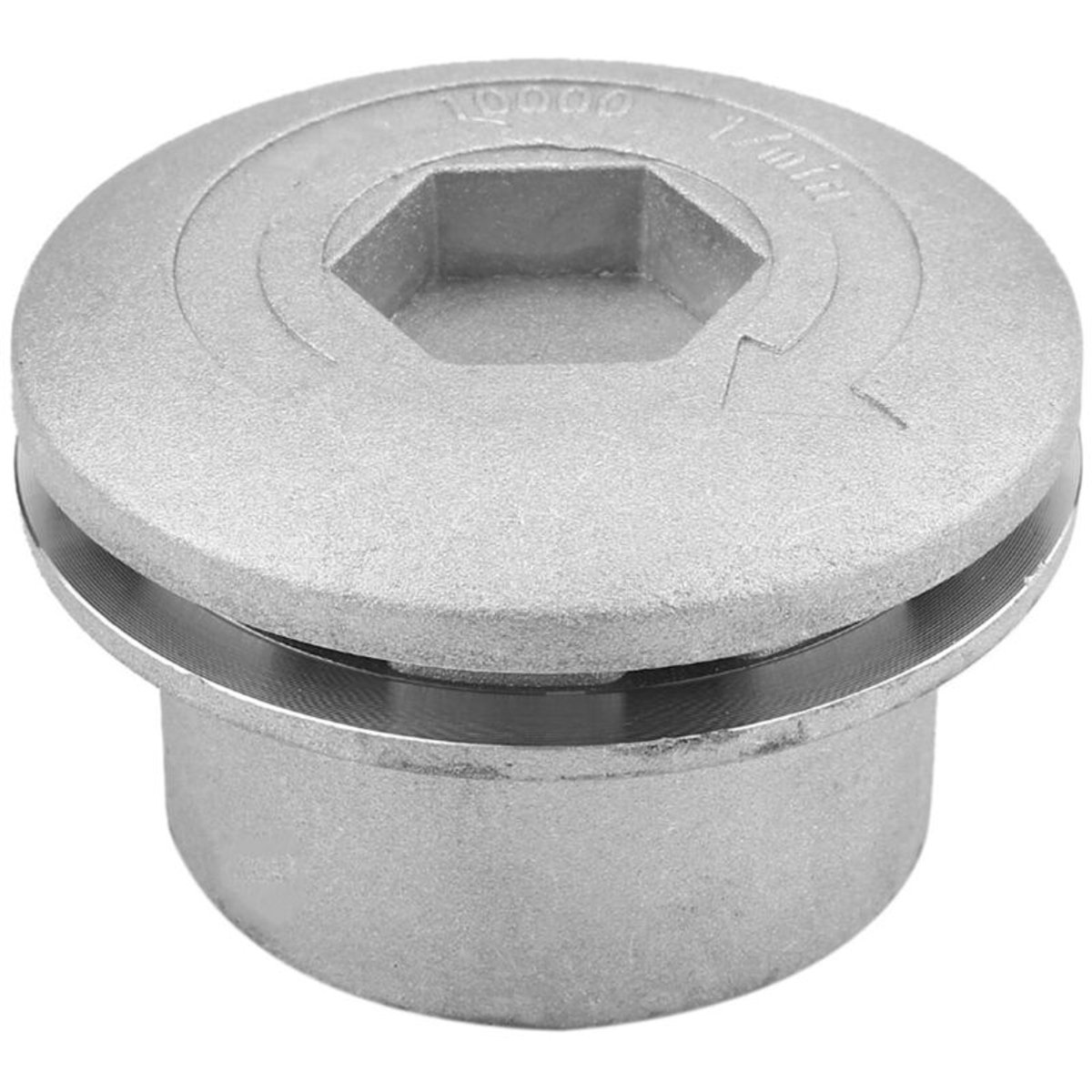 Dailygoody - Aluminium Trimmer Head - Duurzaam en Lichtgewicht - Zilver - Universele Geschiktheid - Ideaal voor Grasmaaiers