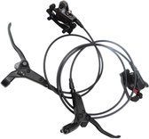 Hydraulische Schijfrem Set voor Mountainbikes en Fietsen - Aluminium Remhendels met Dubbele Zuiger Remklauwen 160MM