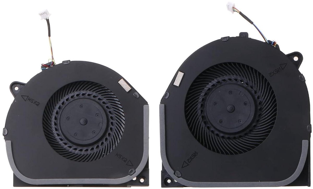 Laptop Koeler - Ventilator Radiator - Oververhitting Voorkomen - 4-pins Connector - 5V - Grijs