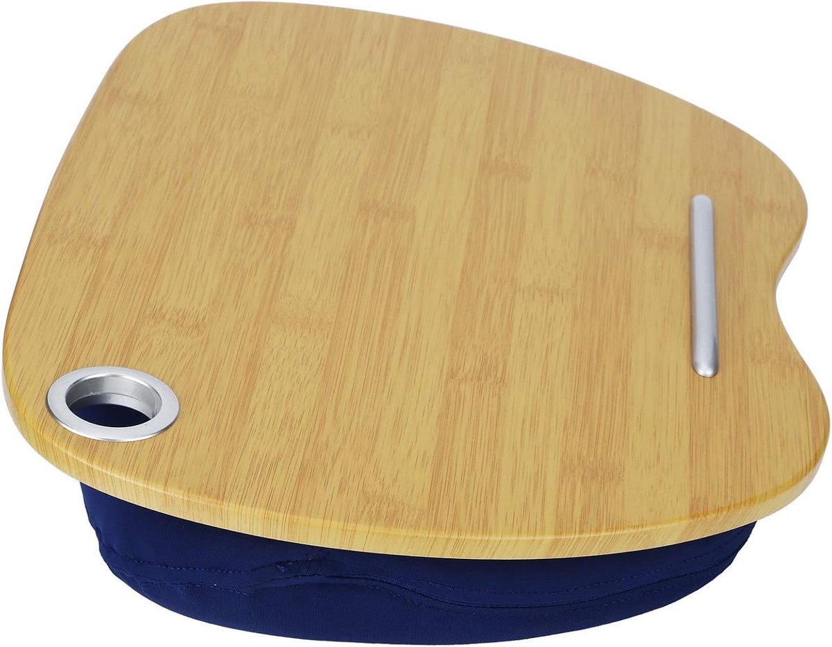 Laptopbureau - Schoottafel - Werk en Ontspanning - Multifunctioneel Ontwerp - 40x30 cm - Blauw