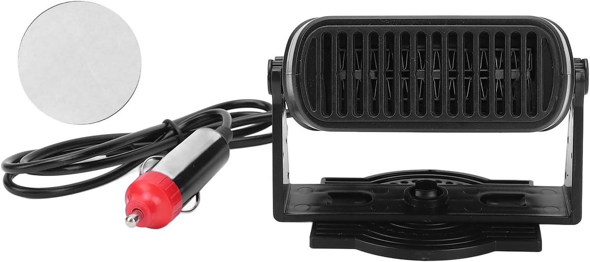 Autoverwarmer - Auto kachel - Ramen ontdooien - Snelle opwarming - 120W - Zwart