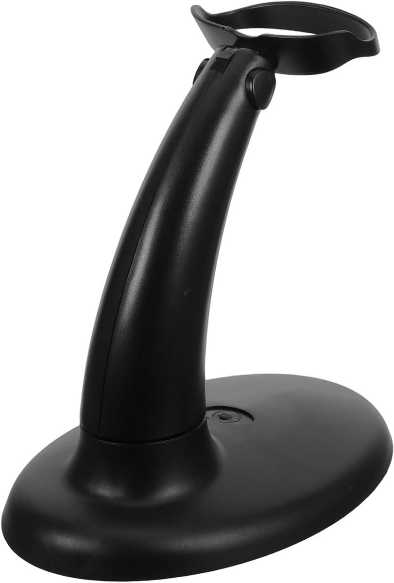 Scanner Houder - Standaard Universeel - Precisie Scannen - Antislip Voet - 20 cm Hoogte - Zwart