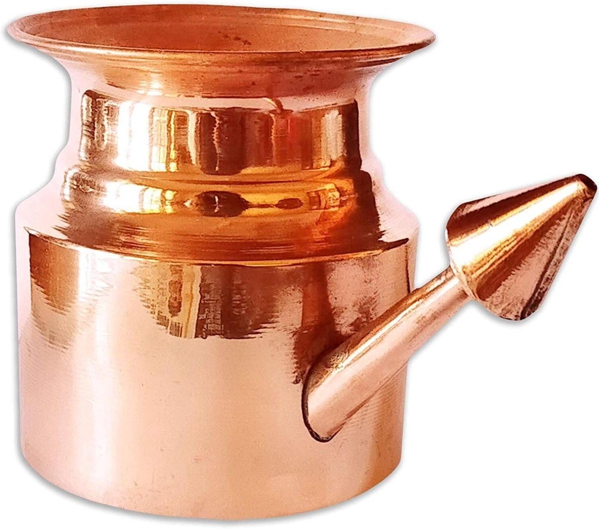 Koperen Pot - Waterkan Lota - Water Opslag - Traditioneel Hindoe Item - 250 ml - Goud