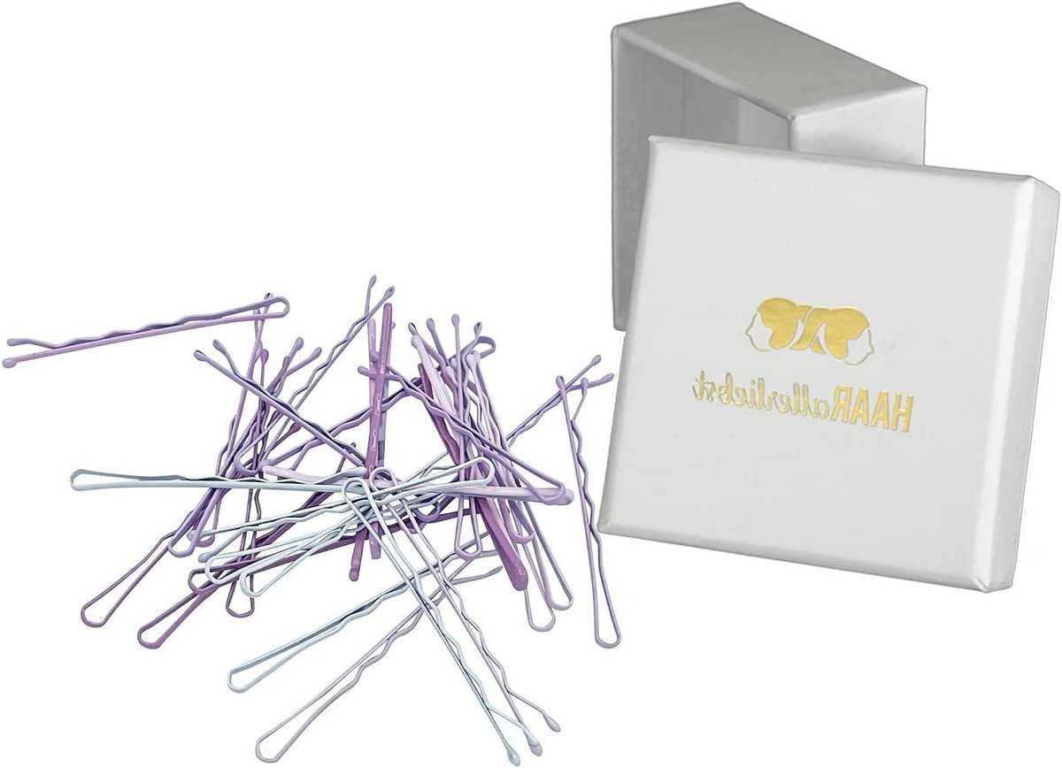 Haarspelden Set - Bobby Pins - Haar Styling - Sterke Houding - 30 Stuks 5 cm - Gekleurd
