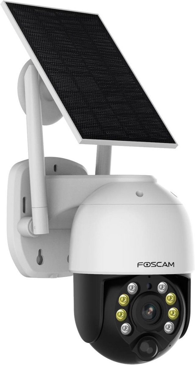 FOSCAM B4 - IP-camera voor buiten, waterdicht, 4 MP, wifi, zonnepaneel — afbeelding 5
