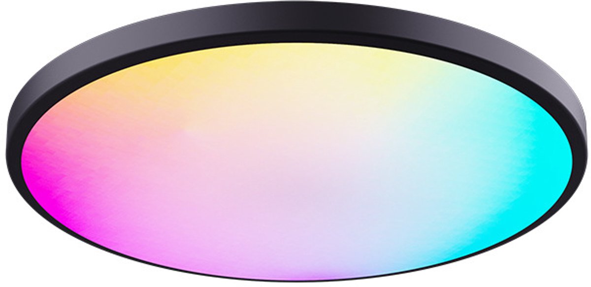 LED-plafondlamp, volledig dimbaar en instelbaar van de kleurtemperatuur (2700-6500K), gesc