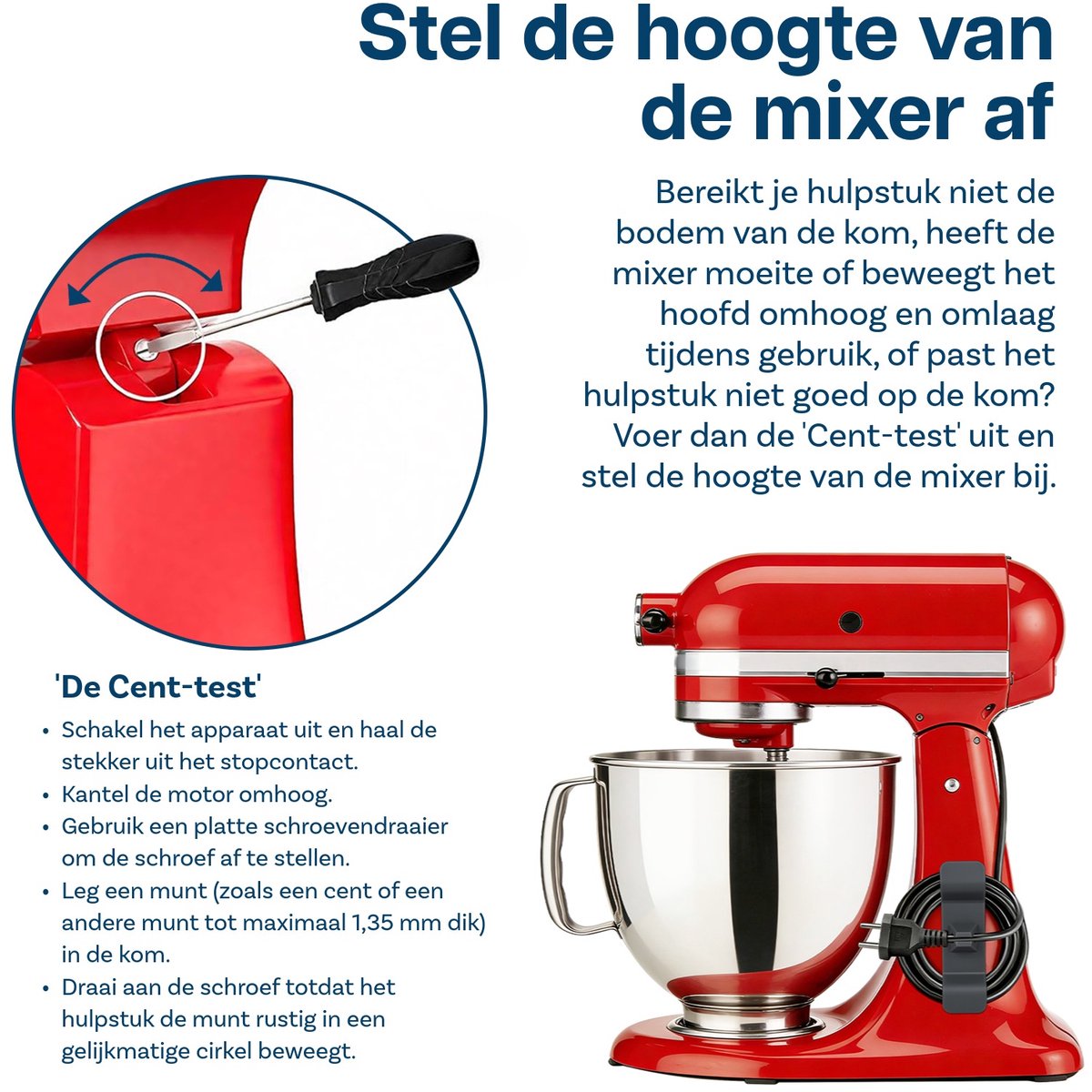 Flex Edge Klopper voor KitchenAid 4,5-5 Quart Tilt-Head Stand Mixers Artisan & Classic Series van MMOBIEL – Aluminium Platte Mixer Paddle met Flexibele Siliconen Randen - Komschraper – Enkel Handwas thumbnail 6