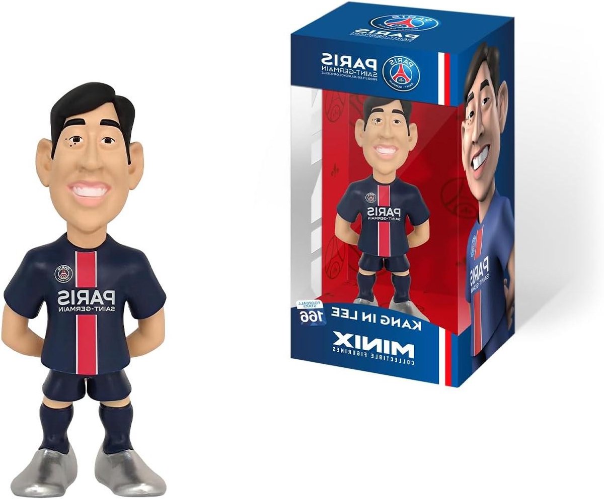 Voetbal Sterren Figuur - Verzamelbeeldje - Club Liefhebbers - Officieel Gelicenseerd - 12 cm - Blauw Rood