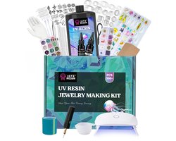 Let's Resin Alles in 1 UV resin sieradenpakket