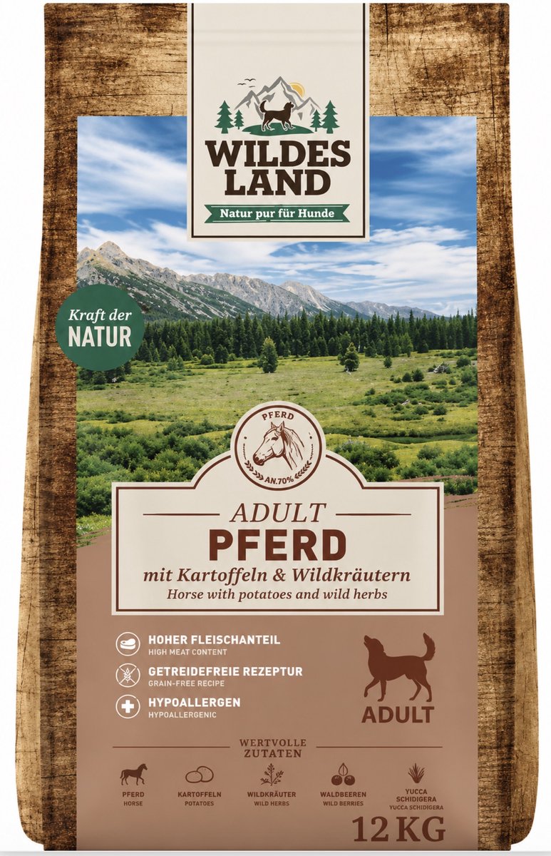 Wildes Land - Paard / Horse with potatos - 12kg