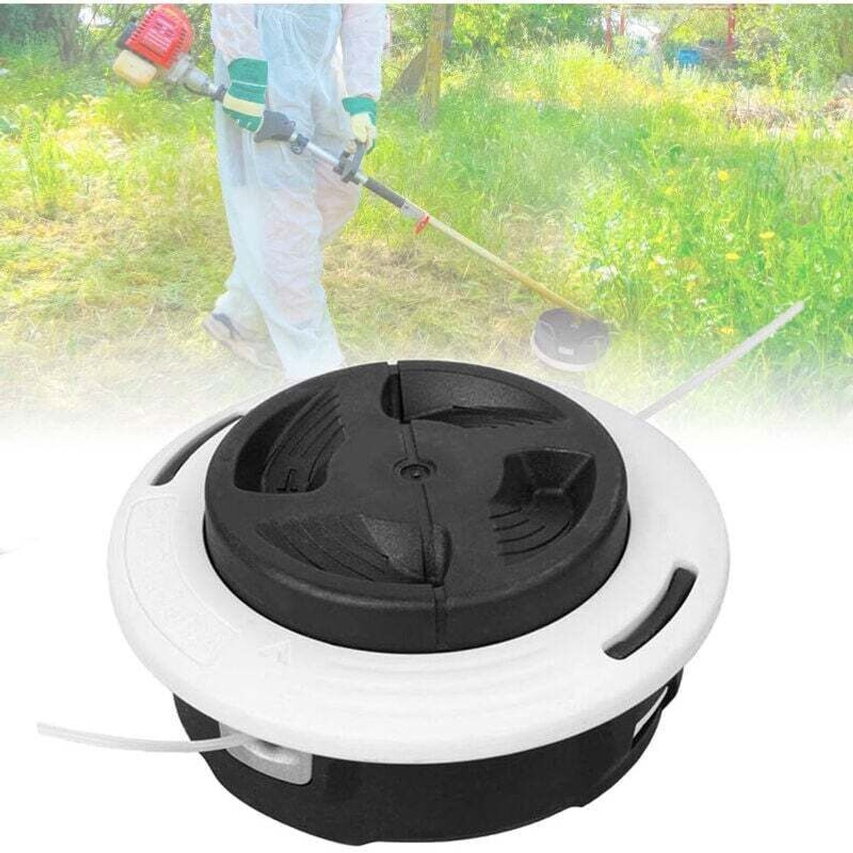 Geschikt geschikt voor SNQ AutoCut C26-2 bosmaaierkoppen, hoogwaardige dubbele nylon draad, geschikt voor STIHL FS55, FS56, FS80, FS85, FS87, FS89, FS90, FS120, FS240, FS250, FS260 en andere modellen.