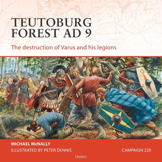 Osprey Campaign Series: Teutoburg Forest AD 9 - cover