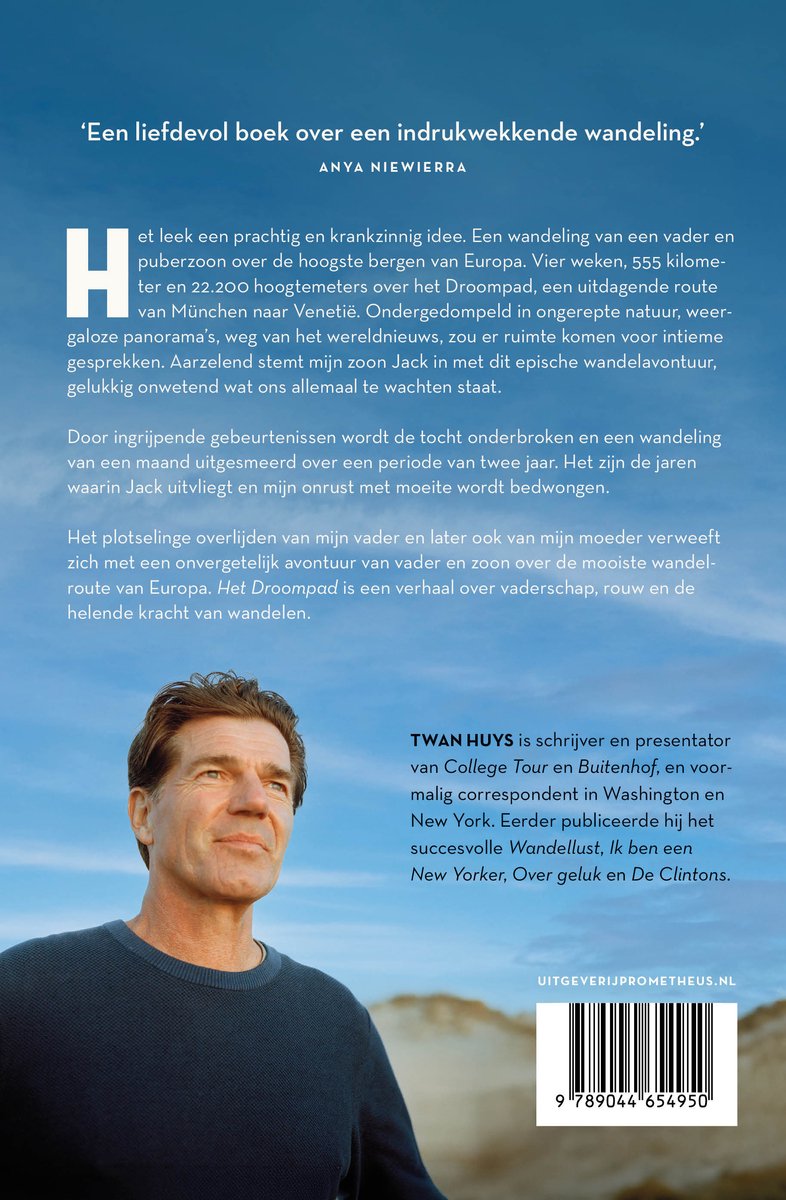 Het droompad - back cover