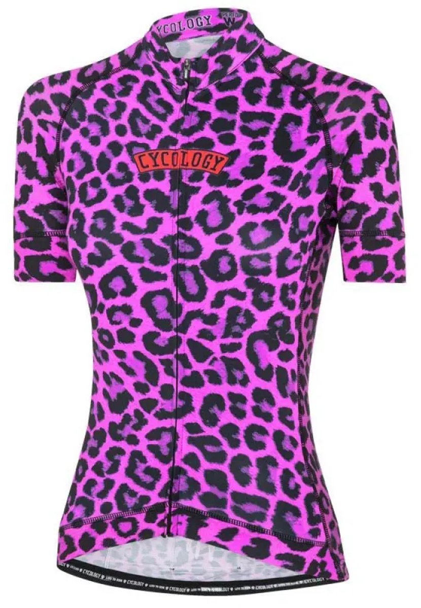 Cycology Kitty Classic Korte Mouw Wielertrui Paars XS Vrouw