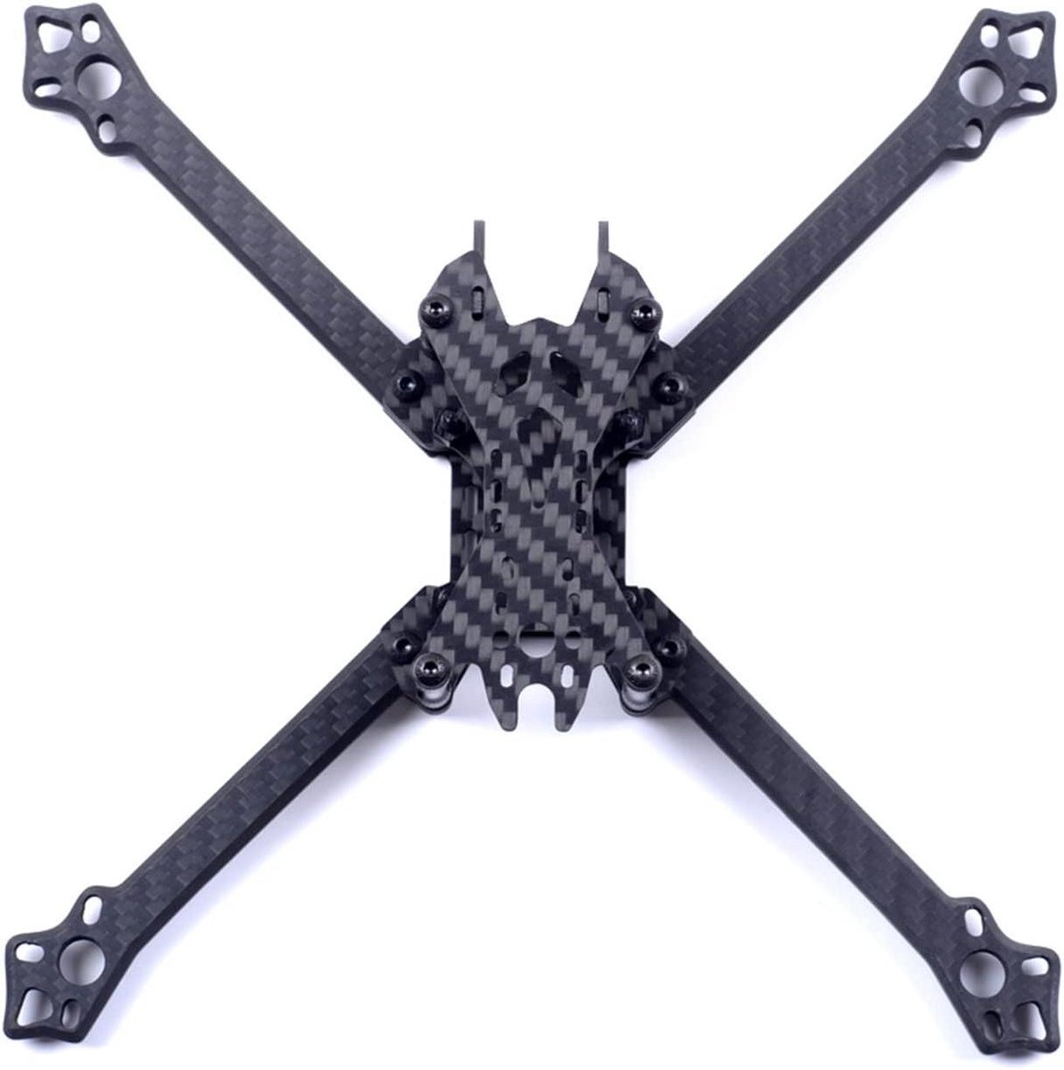 Drone Frame Kit - RC Quadcopter Frame - Drone Bouwen - 3K Koolstofvezel - 217mm - One Color