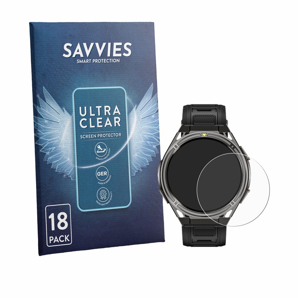 Savvies - Screenprotector voor Cubot GT5 - Folie Beschermfolie transparant 18 Stuks