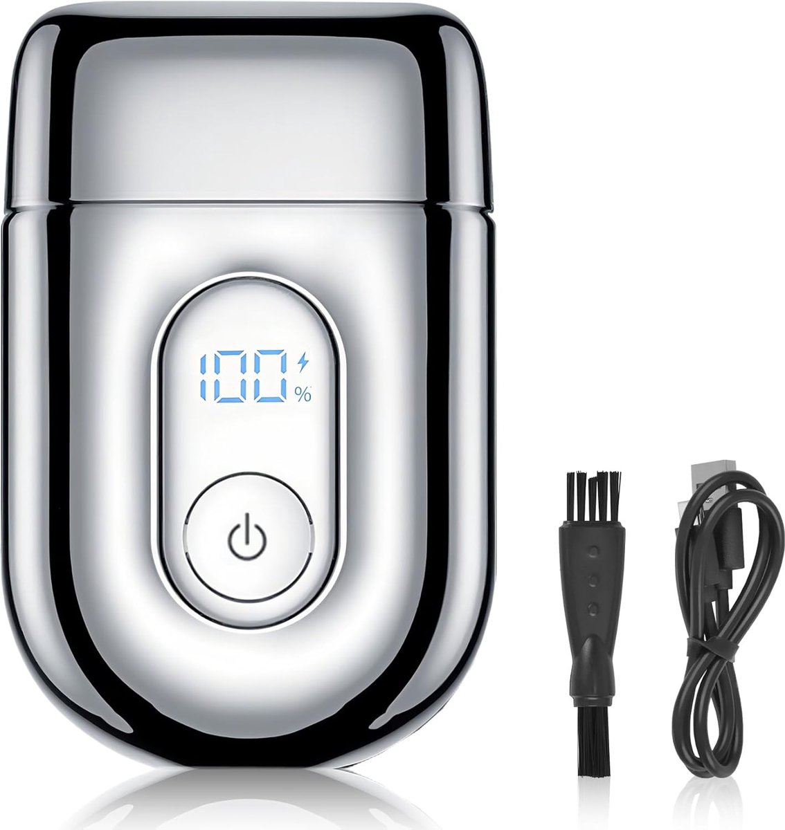 Ladyshave - Foliescheerapparaten voor vrouwen - Mini foliescheerapparaat - Dubbele zwevende mesjes - Waterdicht - Nat/droog scheren - Gebruiksduur 90 minuten - LED-display - Reisvergrendeling - Cadeau voor mannen en vrouwen