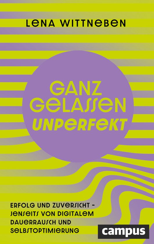 Ganz gelassen unperfekt - cover