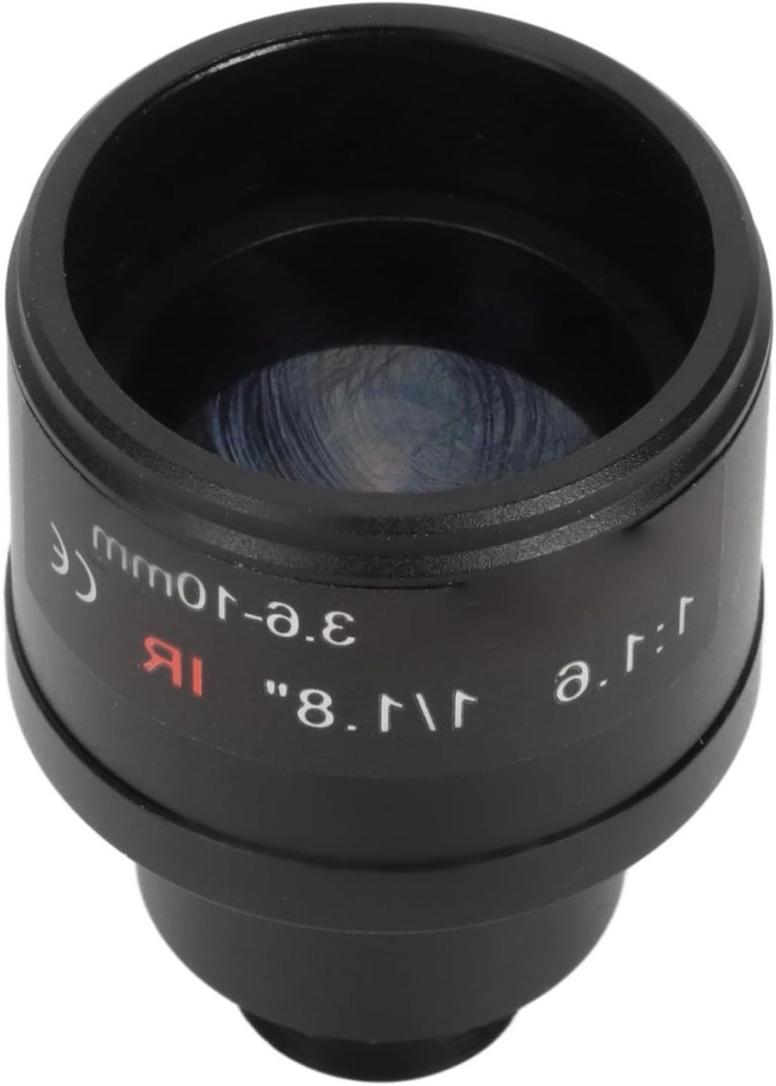 Telephoto Camera Lens F1.6 1/1.8 inch M12 Mount - Handmatige Zoomlens voor Beveiligingscamera's en Videocamera's met Hoge Resolutie