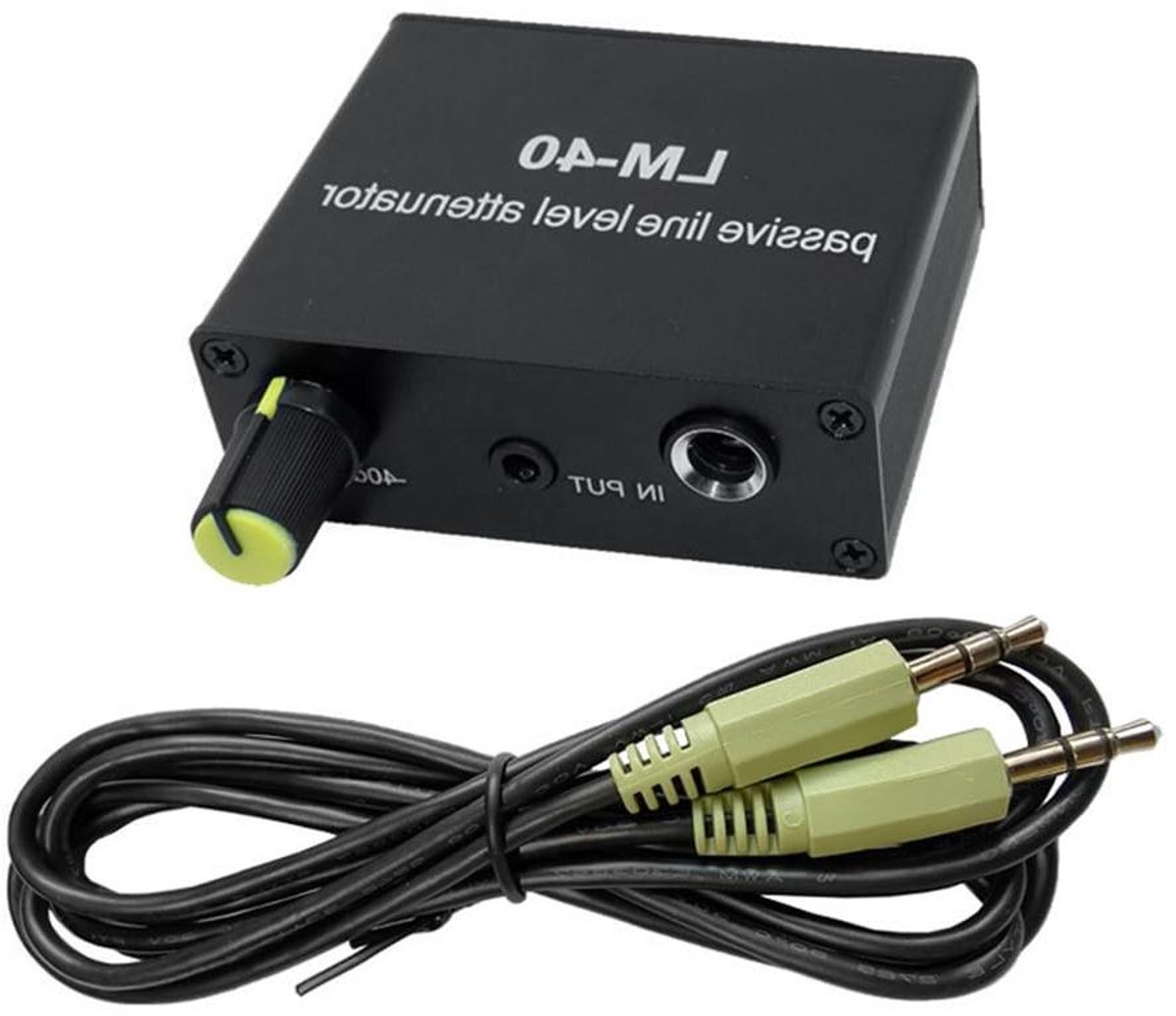 Audio Signaal Converter - Audio Adapter - Live Streaming - Signaal Aanpassing - 3.5mm - Zwart
