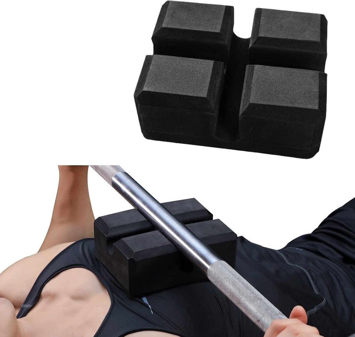 Verstelbare Anti-slip Squat Pad van EVA Foam voor Diepe Fitness Training en Krachttraining