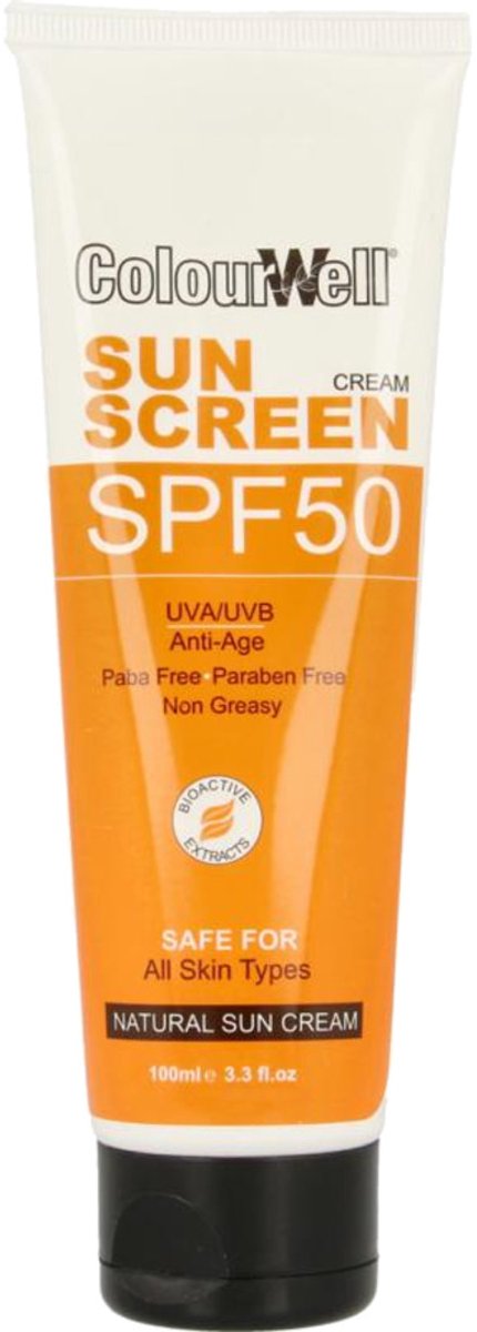 ColourWell Natuurlijke Zonnecrème SPF50 100ml