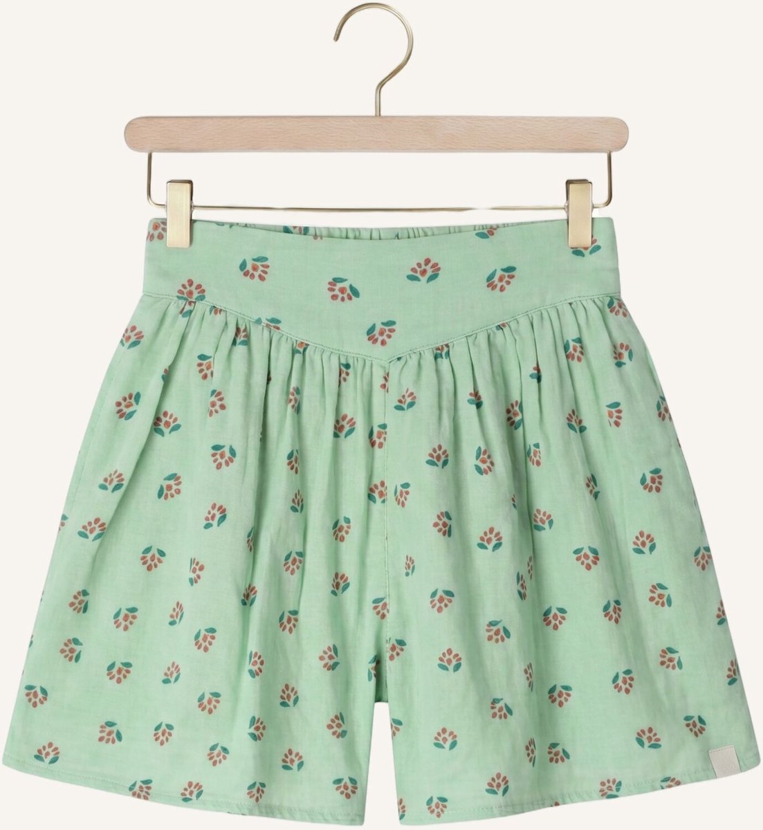 JENEST Summer Shorts Meisjes - Korte rok - Groen - Maat 98/104