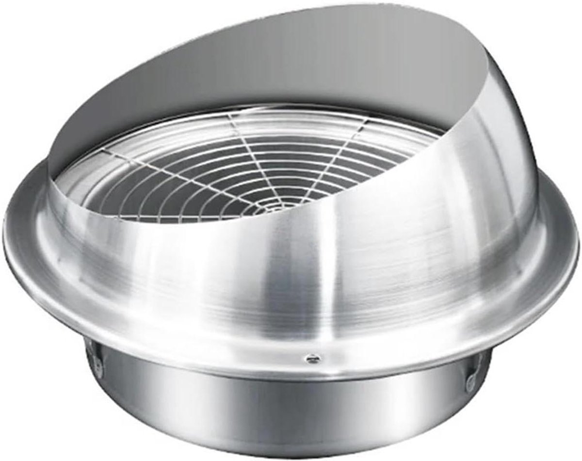 Ventilatieafdekking Roestvrij Staal - Ventilatierooster Muur - Luchtcirculatie Verbeteren 