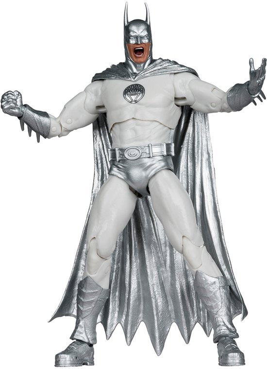 DC Multiverse Action Figure White Lantern Batman (Brightest Day) (Red Platinum Edition) 18 cm