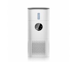 Novari 2 in 1 luchtreiniger - Luchtbevochtiger - True HEPA filter - Geavanceerd filtersysteem - Stille werking - Energiezuinig