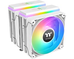 Thermaltake ASTRIA 600 ARGB - Processor Koeler - CPU Luchtkoeler - 2x120mm - tot 1800 RPM - Wit