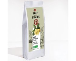 Thés de la Pagode – Groene thee mint lemon – Mate thee - Losse Thee - Biologische thee  (50 gram)