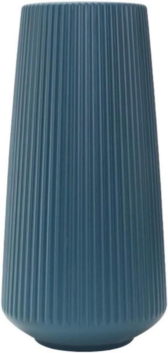 Grote Plantenpot - Bloempot Vaas - Woondecoratie - UV-bestendig Plastic - 1 Aantal - Blauw