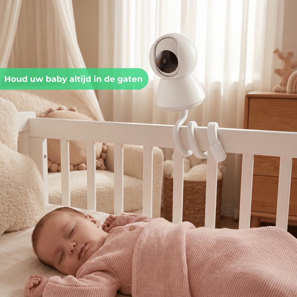 Bimivo Flexibele Babyfoonhouder voor Camera - afbeelding 2
