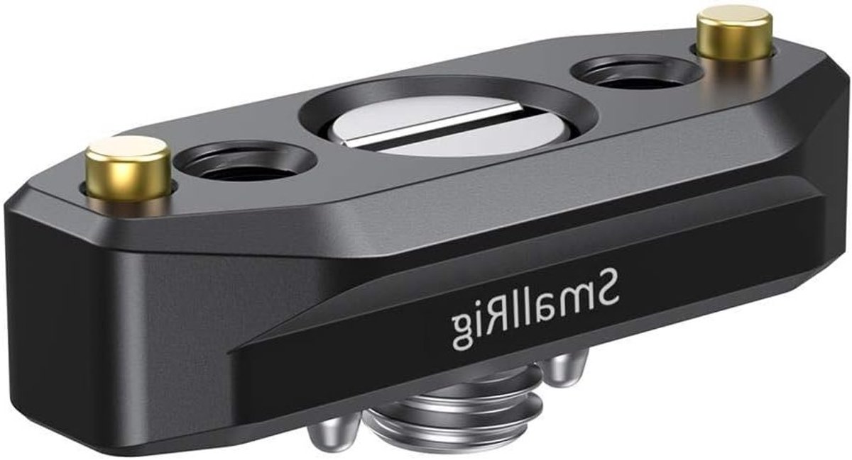 NATO Rail voor ARRI Standaard met Positioneringsschroef - 48mm Accessoire voor Camera's en Videoproductie