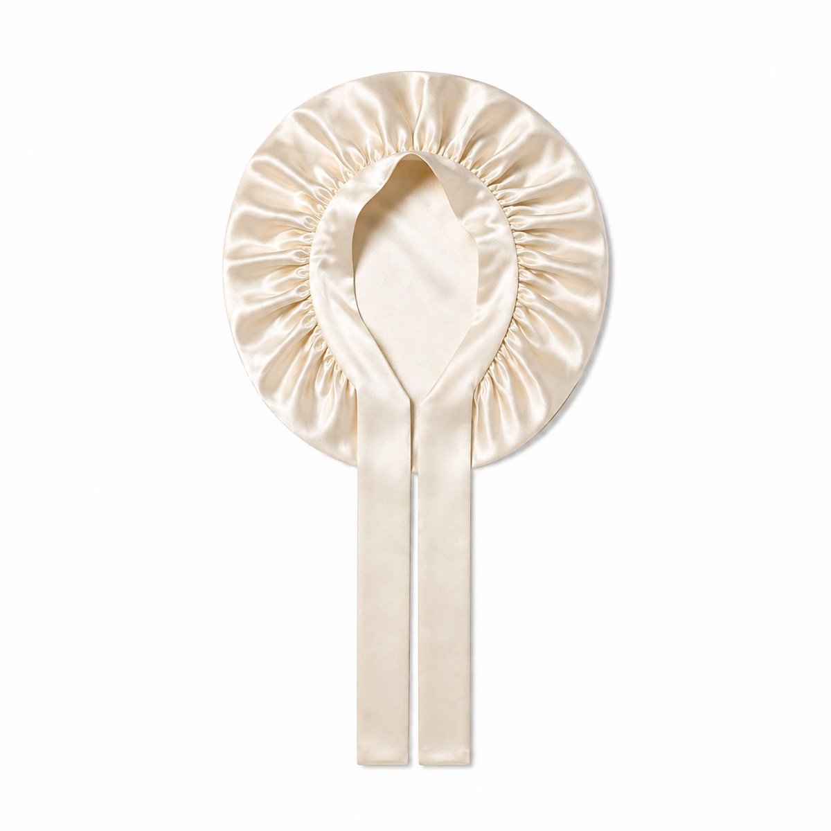 Ribbon Bonnet Soft Ivory - 19MM - Silk Heaven