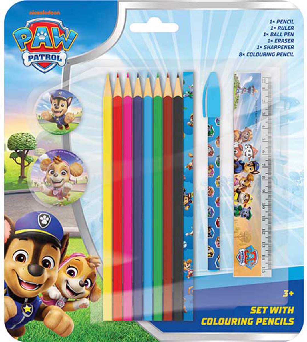 Paw Patrol Crayon Set - UNI