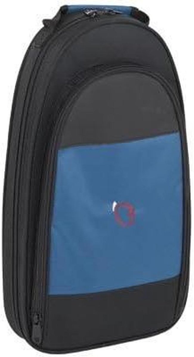 Fluit etui - Piccolo tas - Muziek transport - Gevoerd velours interieur - 385 x 21 x 16 cm