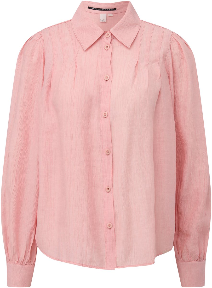QS - female - Blouse met plooien