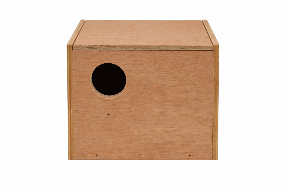 Broedblok grasparkiet - Vogelhuisje - Nestkastje - Vogel Huis - Nestkast grasparkiet - Broedblokken voor parkieten | Engelse parkieten