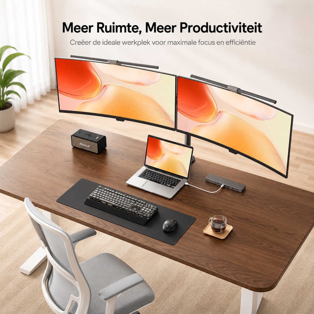 Sounix Dubbele Monitorarm thumbnail 5