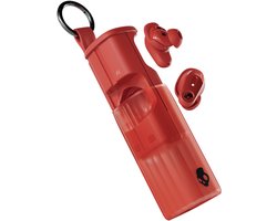 Skullcandy Method 360 ANC – Sound by Bose – met Active Noise Cancelling – Draadloze Oordopjes – 40u Batterij – Bluetooth – Rood