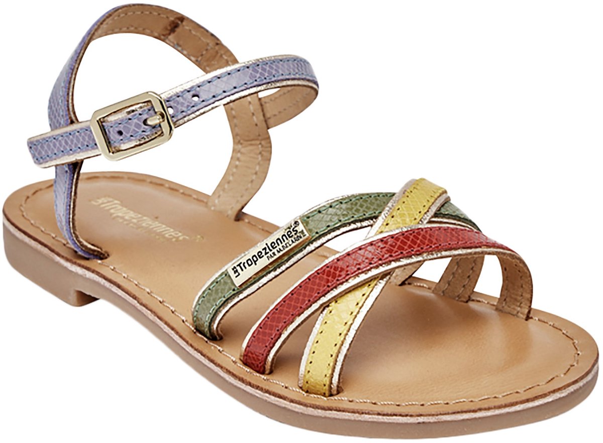 Sandales Plate en cuir Tropeziennes Belix Par M Belarbi