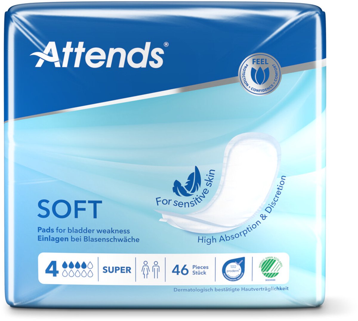 Attends Inlegger soft super 4 (46st)